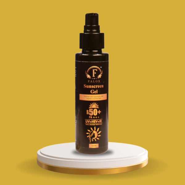 Falox Sunscreen Gel with UV+HEV+IR: Advanced Protection for Healthy, Radiant Skin