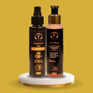 Falox Sunscreen & Face Wash Combo – Complete Skincare for Glowing, Protected Skin